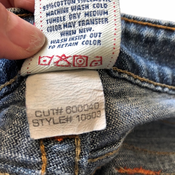 Low Rise Flare Jeans 💕True Religion💕 Joey - Picture 5 of 12